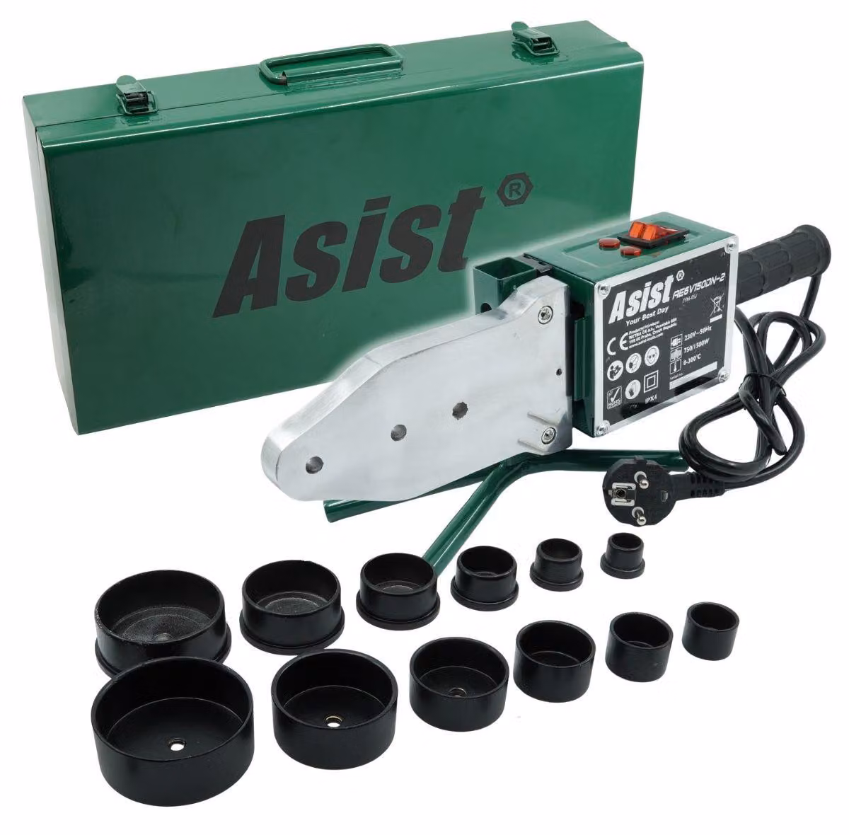 AE6V150DN-2 Saldatrice per tubi in plastica da 1500 W