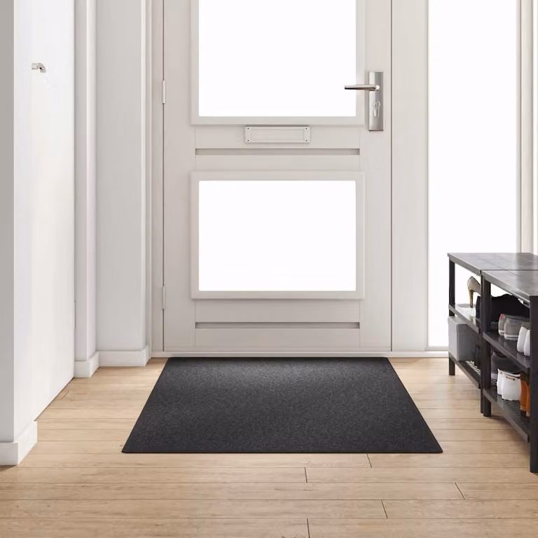 Runner in moquette vidaXL Grigio antracite L: 200 cm, P: 100 cm, 100% Polipropilene