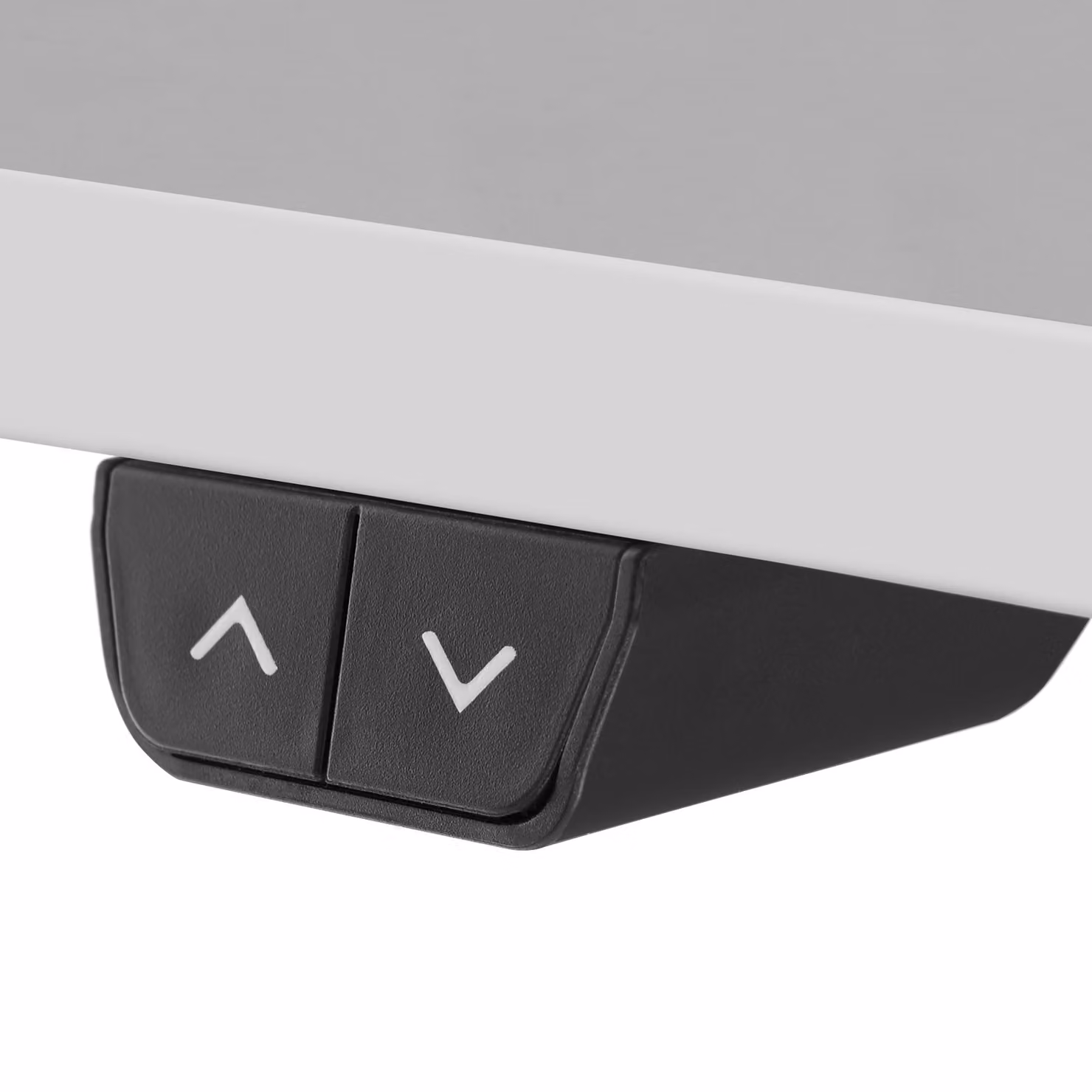 Telaio per scrivania elettrico regolabile in altezza TecTake GmbH, bianco, L/P/H: 129 x 65 x 71-121 cm