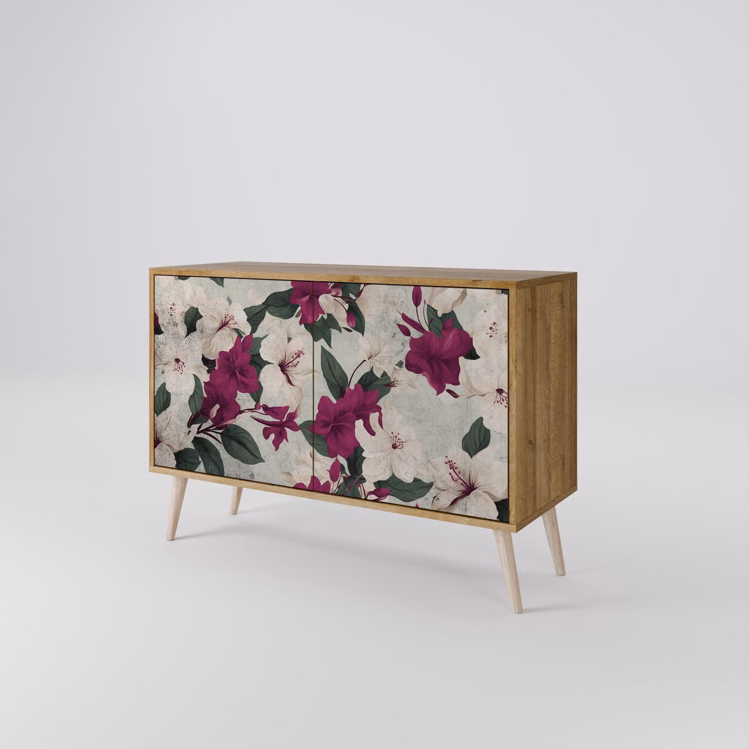 Cassettiera Spacerebels a 2 ante - credenza cassettiera - credenza alta - mobile guardaroba - soggiorno camera da letto - 57,5×111×42 (HxLxP)