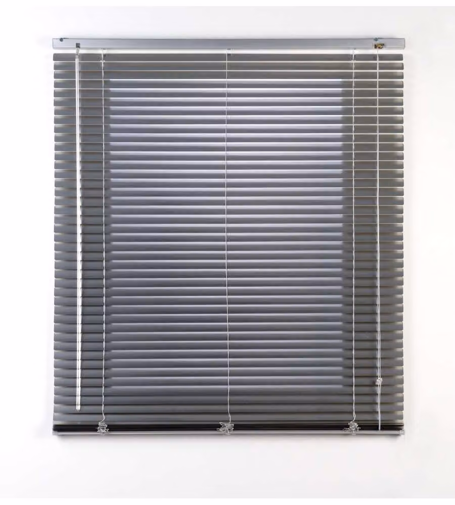 Veneziana in alluminio Argento 120 x 160