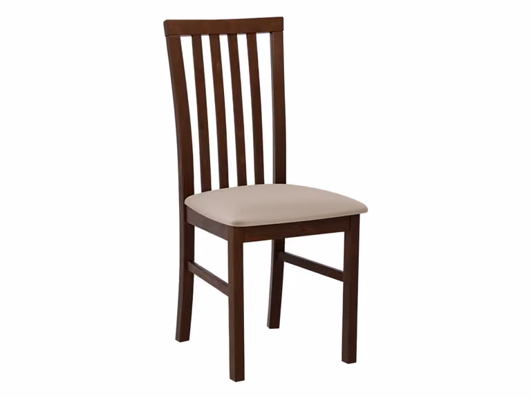 Sedia per tavolo da pranzo FRATONIA 1 - noce / beige