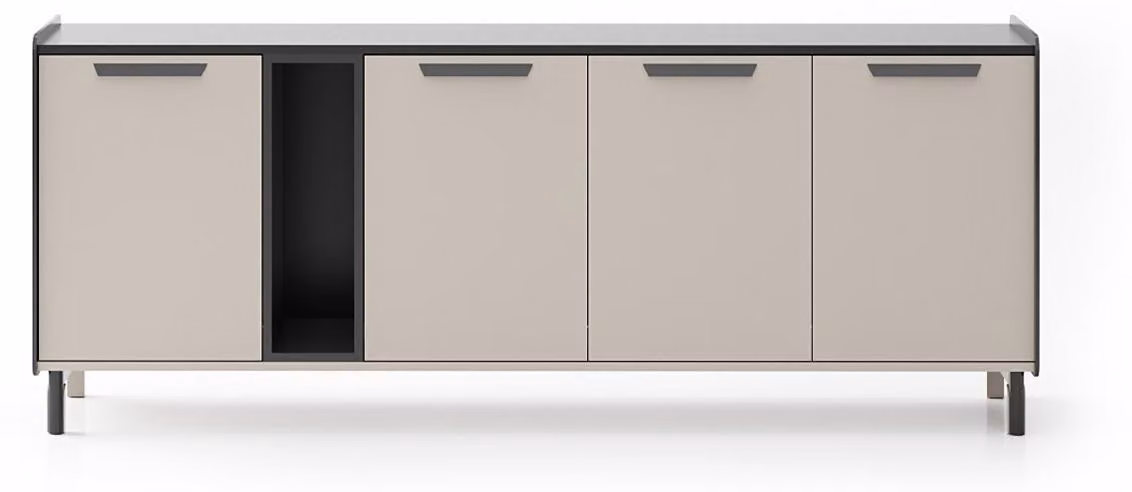 Moderna consolle beige Soggiorno Credenza Lusso RTV Mobili in legno