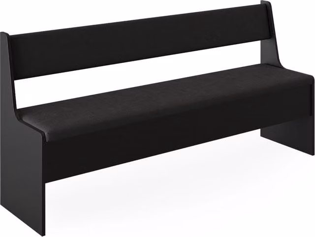 Panca ad angolo Roman Vicco Nero L/P: 41.5 x 41.5 cm – 1