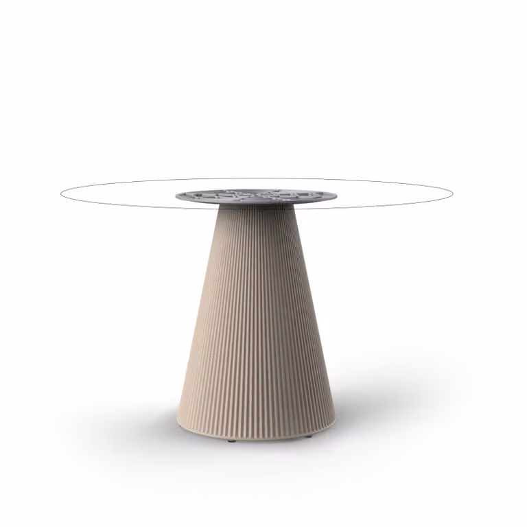 Base tavolo Gatsby Vondom rotonda Ø50xH73cm