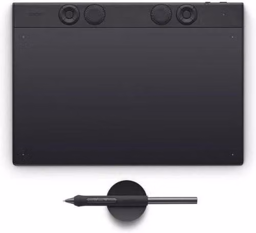 Tavoletta Grafica Wacom Intuos Pro Medium Nero PTK670K0B – 2
