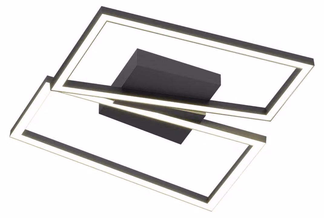 SLASH PL LED – š50 v8,2 cm - Nero