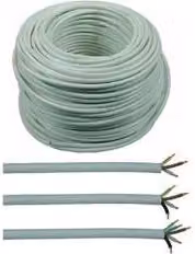Cavo Elettrico Multipolare Cpr 5X MMQ.1,5 Grigio 100 m