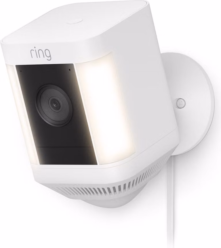 Amazon 8SH1S2-WEU0 Amazon Ring Spotlight Cam Plus Plug-In White