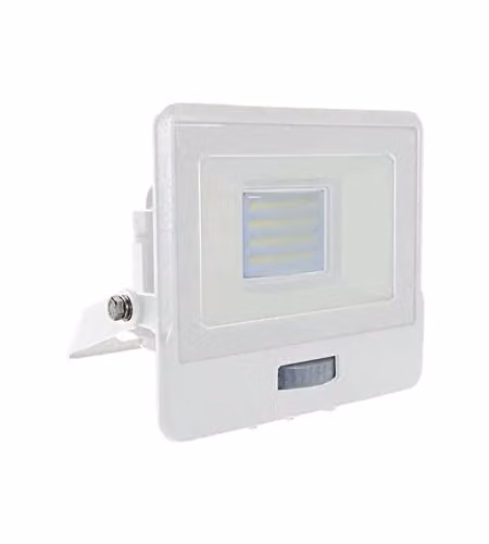 Faro LED Chip Samsung 20W con Sensore PIR Colore Bianco 6500K IP65