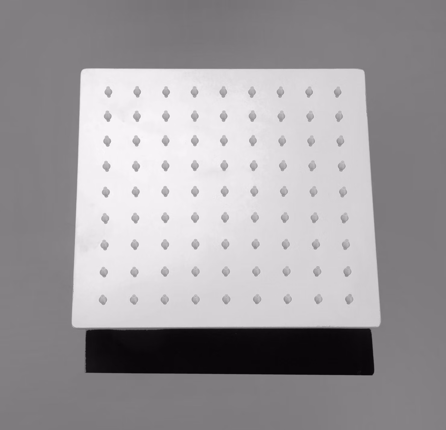 Soffione a pioggia angolare Marwell - 20 x 20 cm - cromo