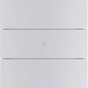 Berker 75163094 Sensore a pulsante triplo in alluminio B.IQ