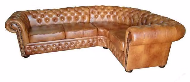 Ledersofa Ecksofa Chesterfield Eckcouch Sofa Couch Polster Eck Garnitur Couchen