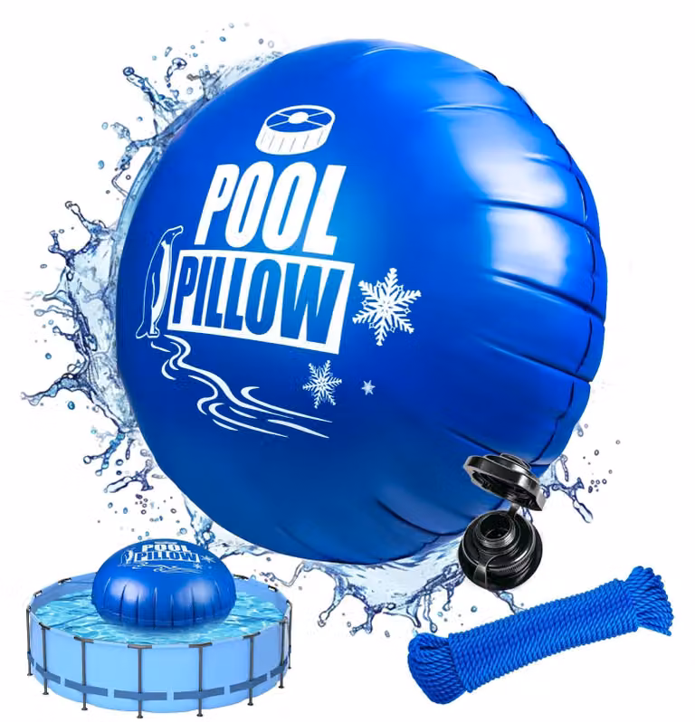 Cuscini galleggianti per piscina, modello invernale, con un diametro di 4 metri