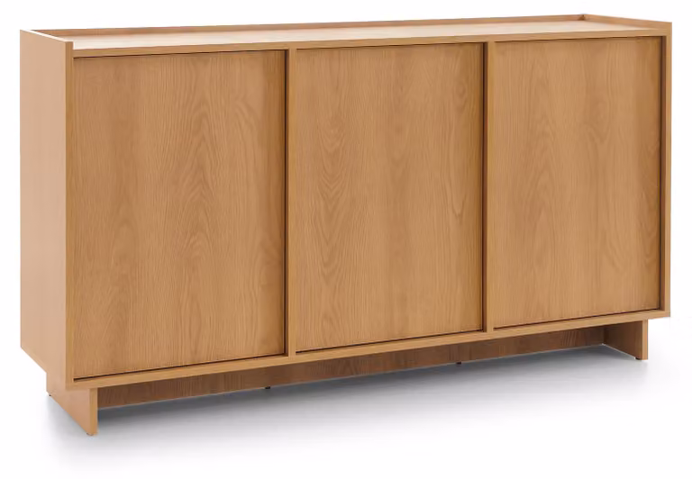 Comò, rovere color caramello, 147 x 82 x 39 cm