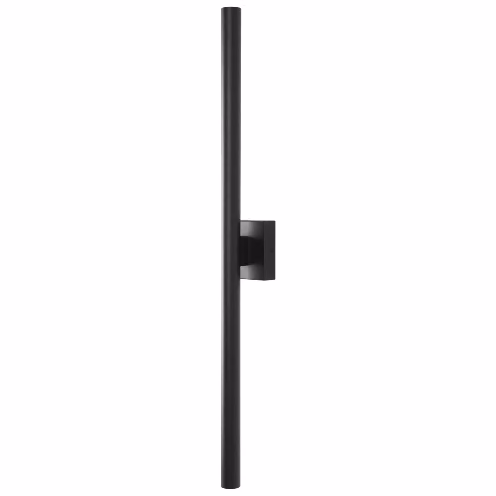 Set di 2 lampade da parete LED BELIANI in metallo e vetro, stile classico, colore nero, per esterno giardino e terrazza, protezione IP44 – 2