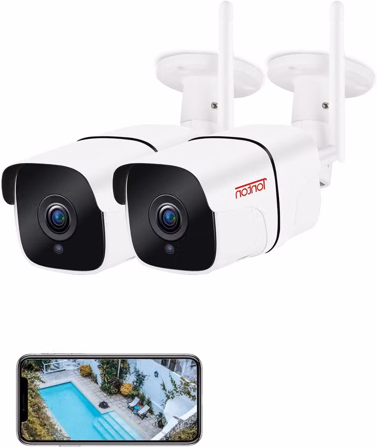 Telecamera di sicurezza esterna - Telecamera IP - Telecamera Wi-Fi - Telecamera di sorveglianza