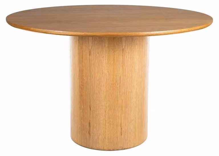 FURNLUX, tavolo da pranzo Rondo, colore marrone, 120 cm / Colore principale: / Dimensioni: