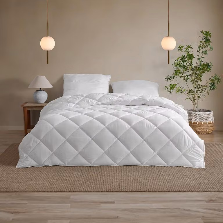 Copertura per letto, 135x200 cm, in microfibra, traspirante, ideale per la camera da letto