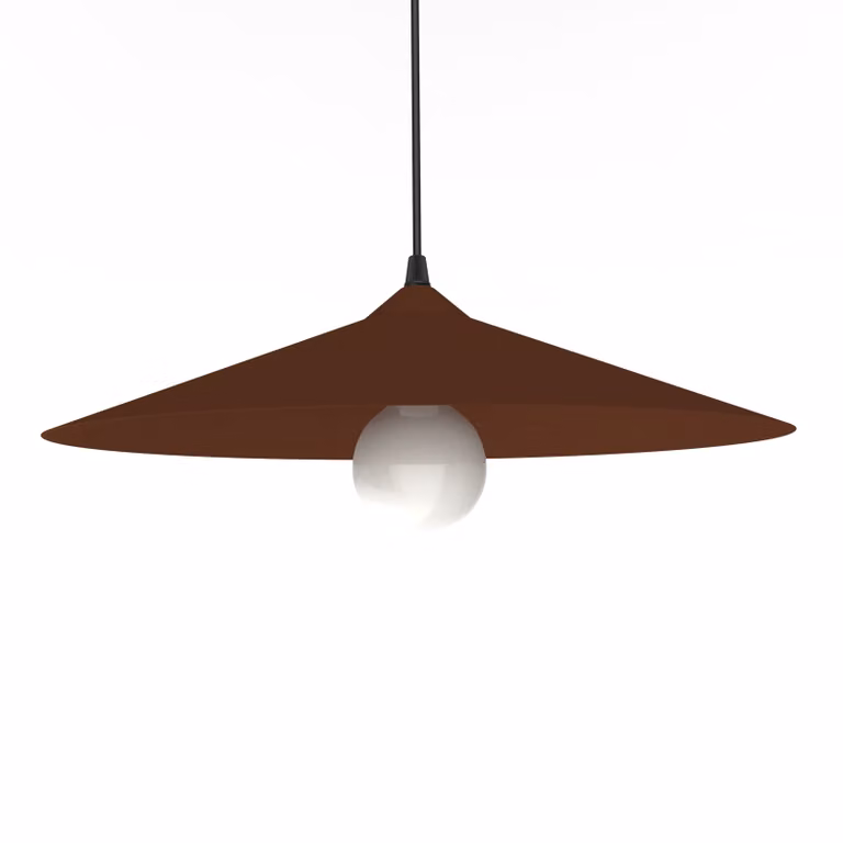 Lampada A Sospensione Chapeau Monocolore