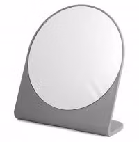 H&H Specchio Da Appoggio Grigio