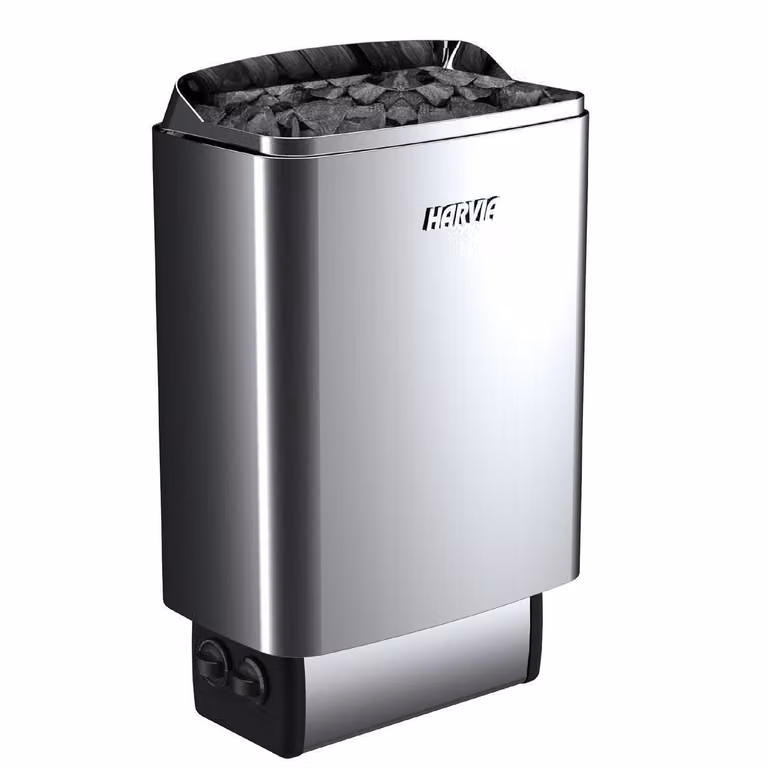 Riscaldatori per sauna Harvia Top Steel 8,0 kW | con unità di controllo integrata | HM800400X