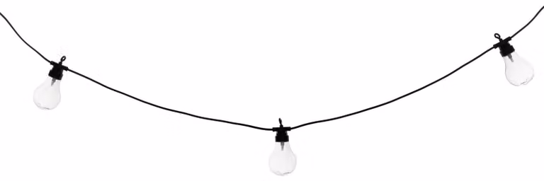 Ghirlanda solare, 5 m, 10 lampadine LED
