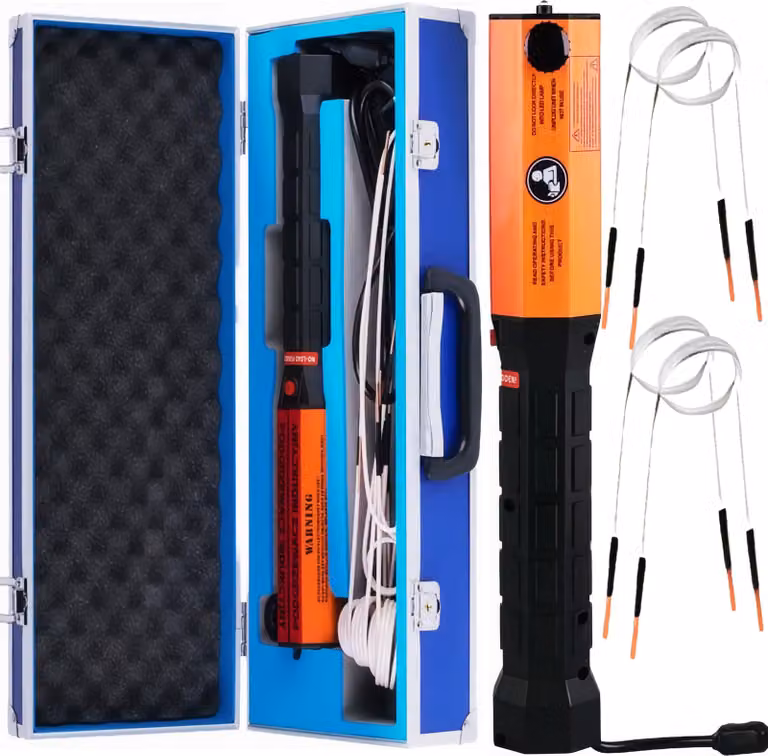 KRAFT&DELE | Riscaldatore a induzione senza fiamma, 1500W, riscaldatore a induzione magnetica portatile, macchina per la rimozione delle viti