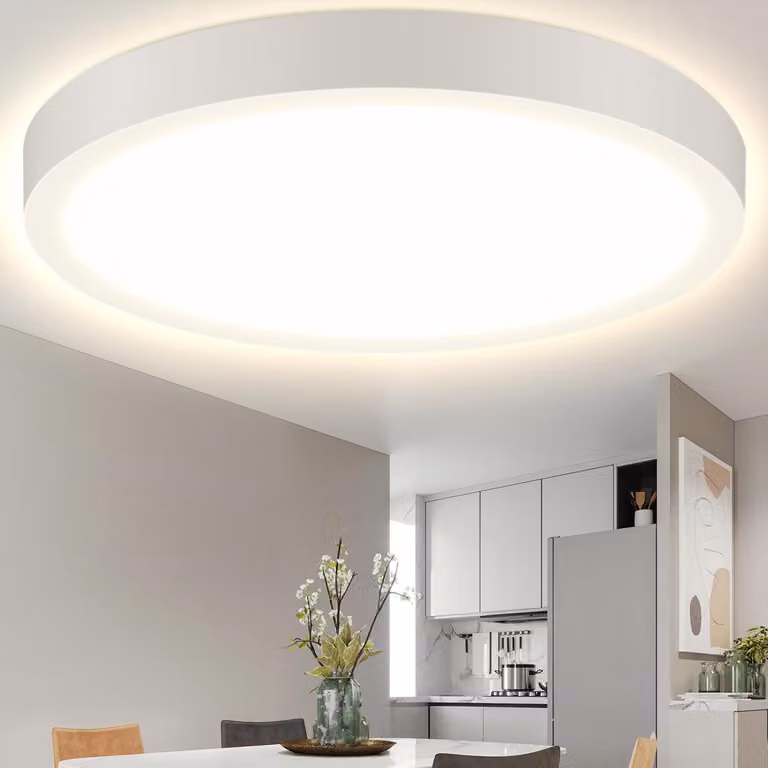 Lampada a soffitto LED Aigostar, 24W, 4000K, 2700 lumen, ideale per soggiorno, camera da letto, cucina, balcone. Lampada a soffitto LED, diametro 289mm, altezza 38mm