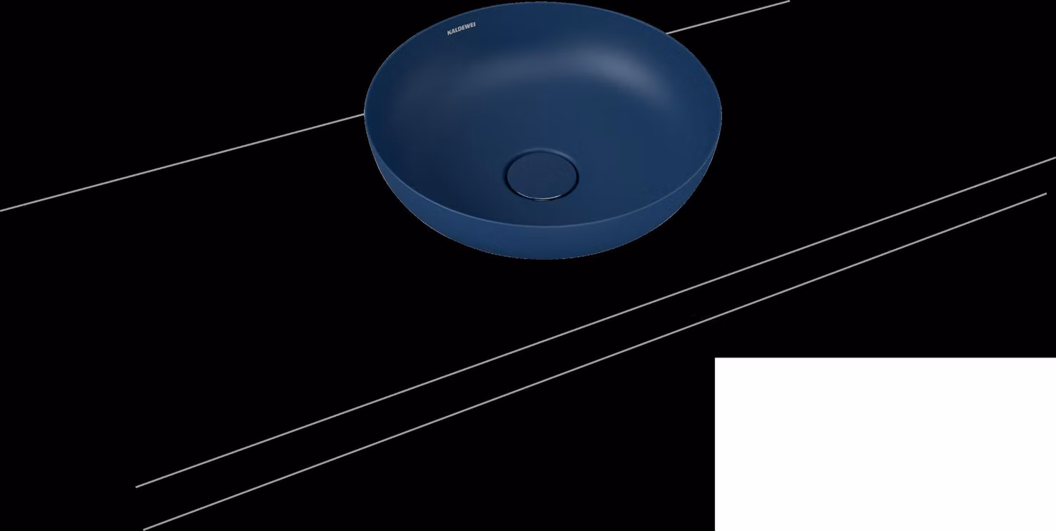 KALDEWEI MIENA Vasque de lavabo 3180, ronde, sans trop-plein, diamètre 450 mm, 909306003677, 909306003677
