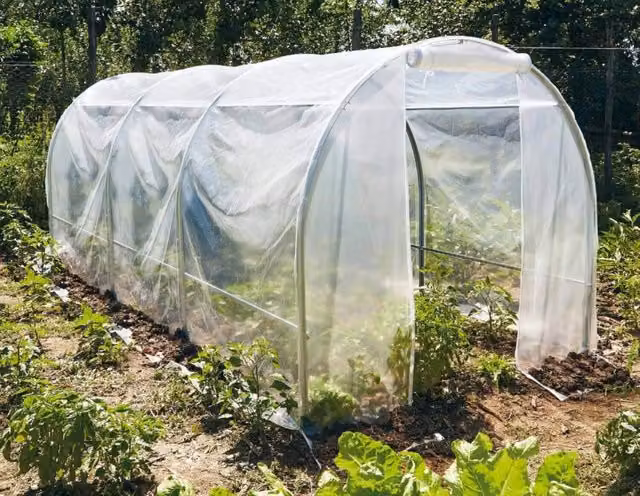 Serra da Giardino in Acciaio con Telo Rama Spring Maxi