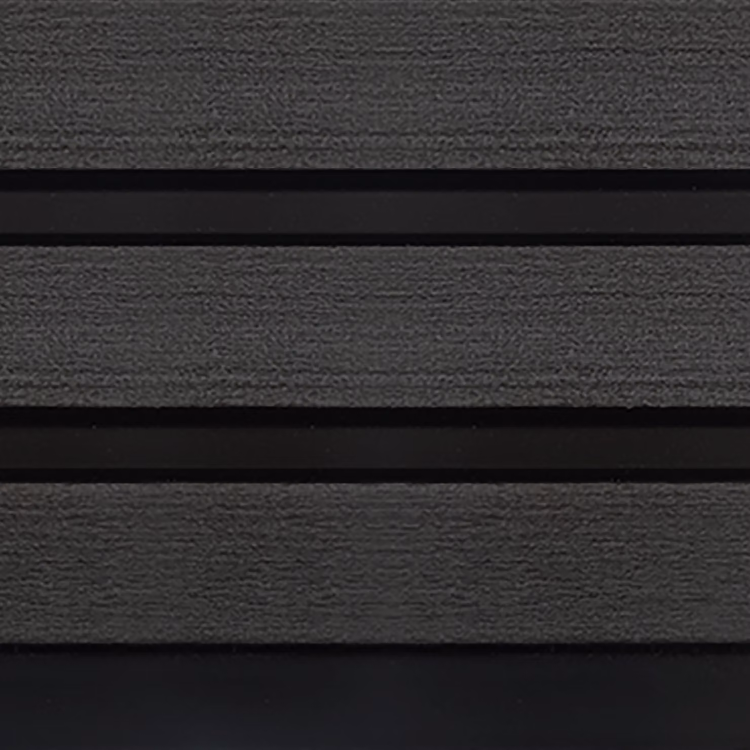 Pannelli Acustici Murali per Pavimentazione da Bagno - 2400mm x 300mm - Grigio (Charcoal)