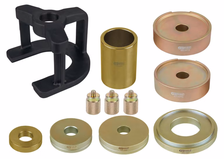 KS TOOLS Set di cuscinetti ruota posteriore per Mercedes, 11 pezzi ( 440.0090 )