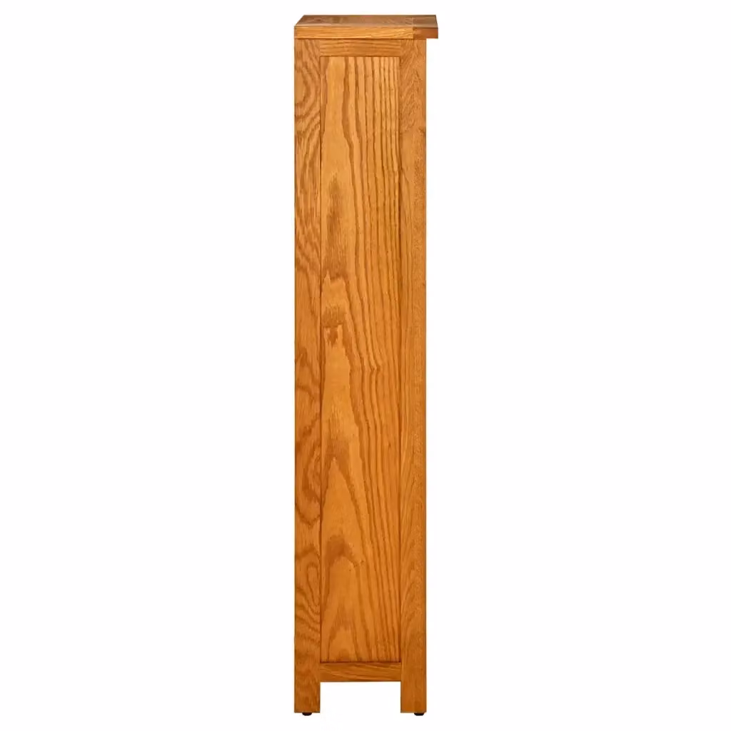 Libreria VIDAXL a 4 Ripiani in Legno di Rovere Marrone, Stile Rustico, L 45 cm x P 22 cm x H 110 cm – 2