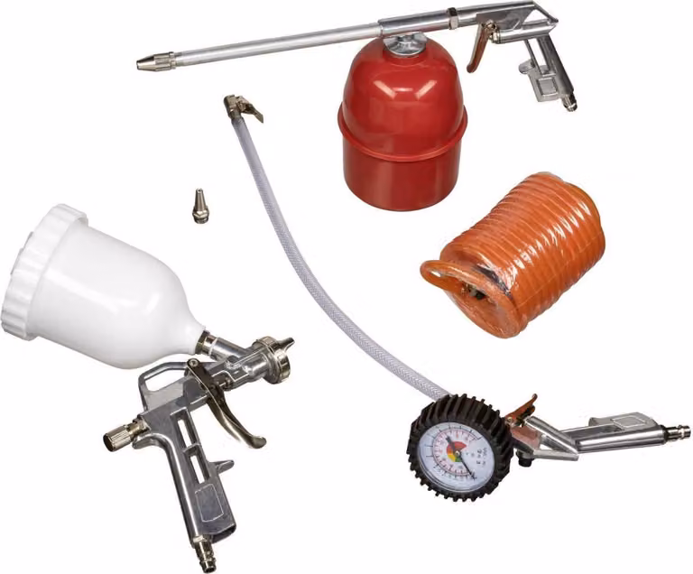 Accessori per compressori Einhell Set aria compressa Profi 5 pz