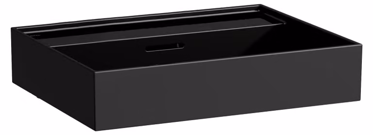 LAUFEN Kartell lavabo à encastrer, sans trou pour robinet, avec trop-plein, 600x460mm, H8103330201091, H8103330201091