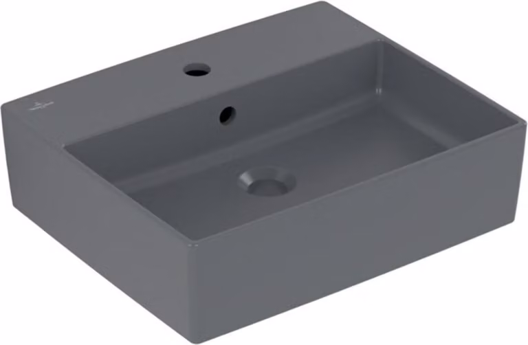 Villeroy & Boch Memento 2.0 lavabo à poser, 1 trou pour robinet, avec trop-plein, poli, 500x420mm, 4A0750i4, 4A0750i4