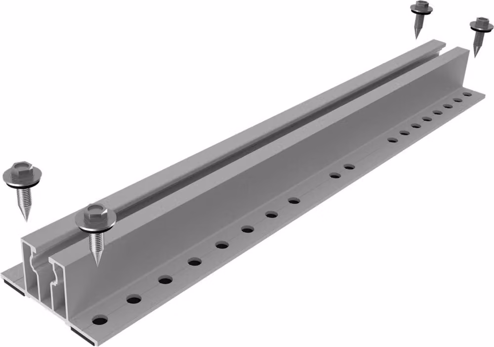 Connettore per tetto trapezoidale Trapez III - Elemento di fissaggio fotovoltaico per tetto/facciata 11205-03