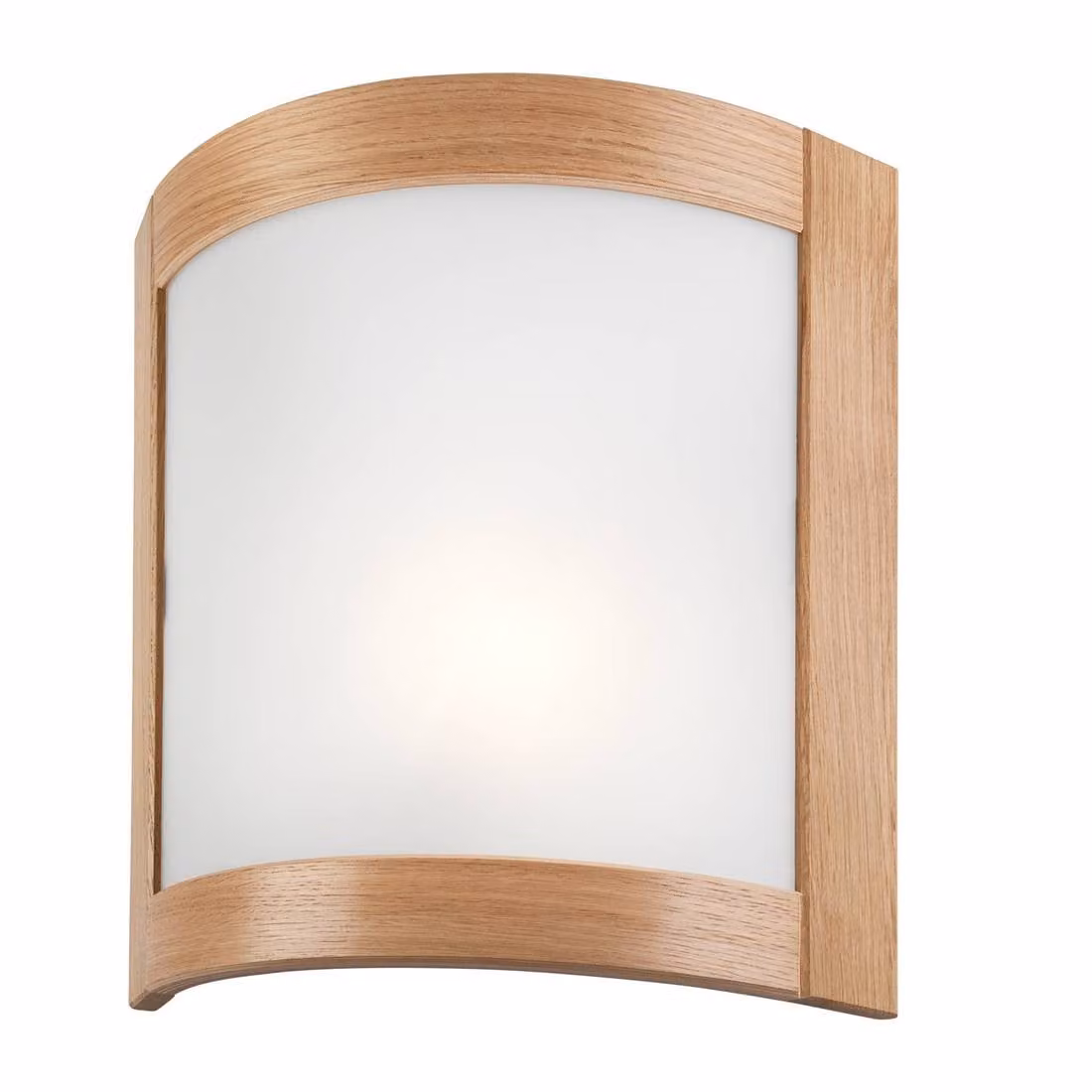 Lampada da parete ELODIE rovere E27 L:22cm H:34cm dimmerabile