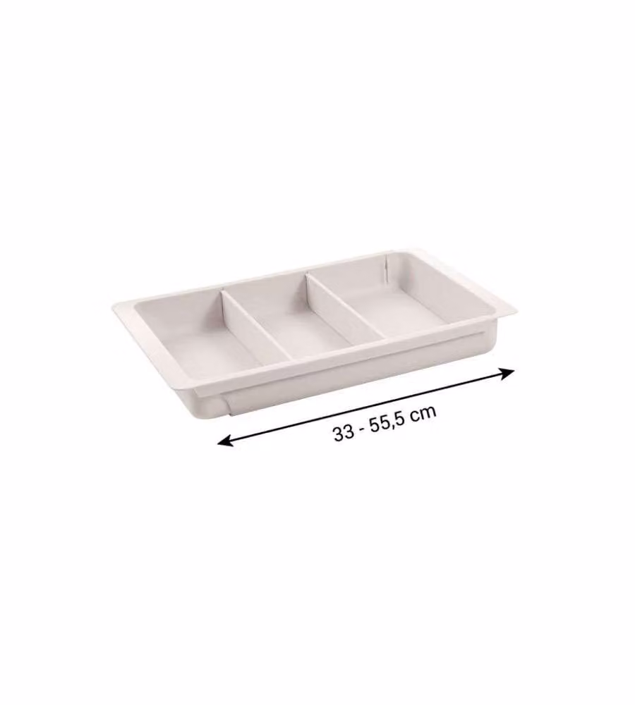 Portautensili Estensibile Cm 33/55X20 Flexi Tescoma
