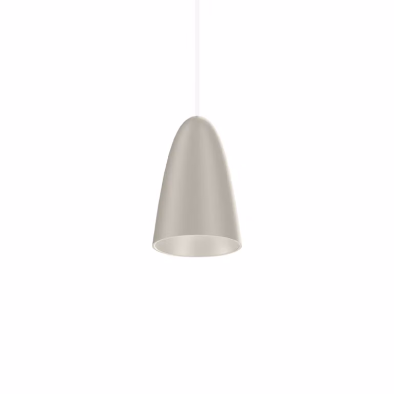 Wever & Ducré Lighting Lampada a sospensione Cozy Zone 1.0, Alluminio / Grigio / Zincato, Soggiorno / Sala da pranzo, Alluminio, Moderno, Lampada a sospensione