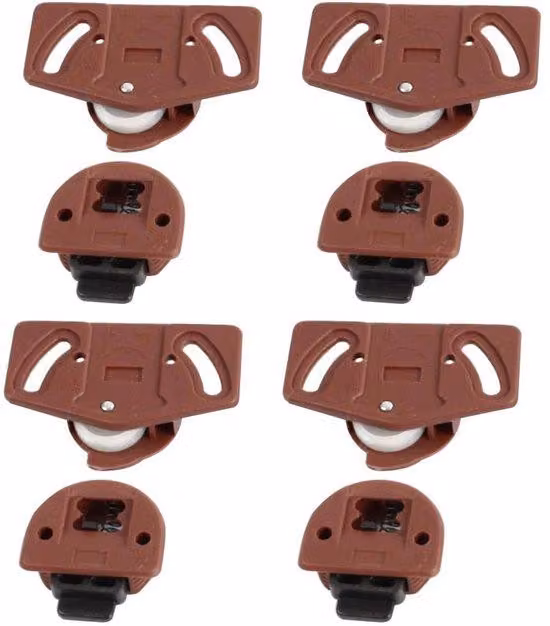Set di cassetti in plastica, composto da 4 pezzi, di alta qualità, insonorizzato, impermeabile, resistente alla corrosione e durevole