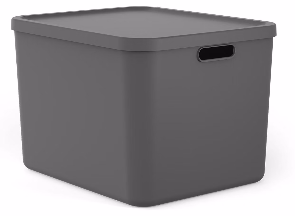 Rotho Albula Multibox, 55 litri, colore antracite