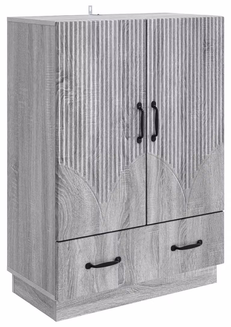 Credenza Grigio Sonoma 66 x 34,5 x 92 cm Legno ingegnerizzato