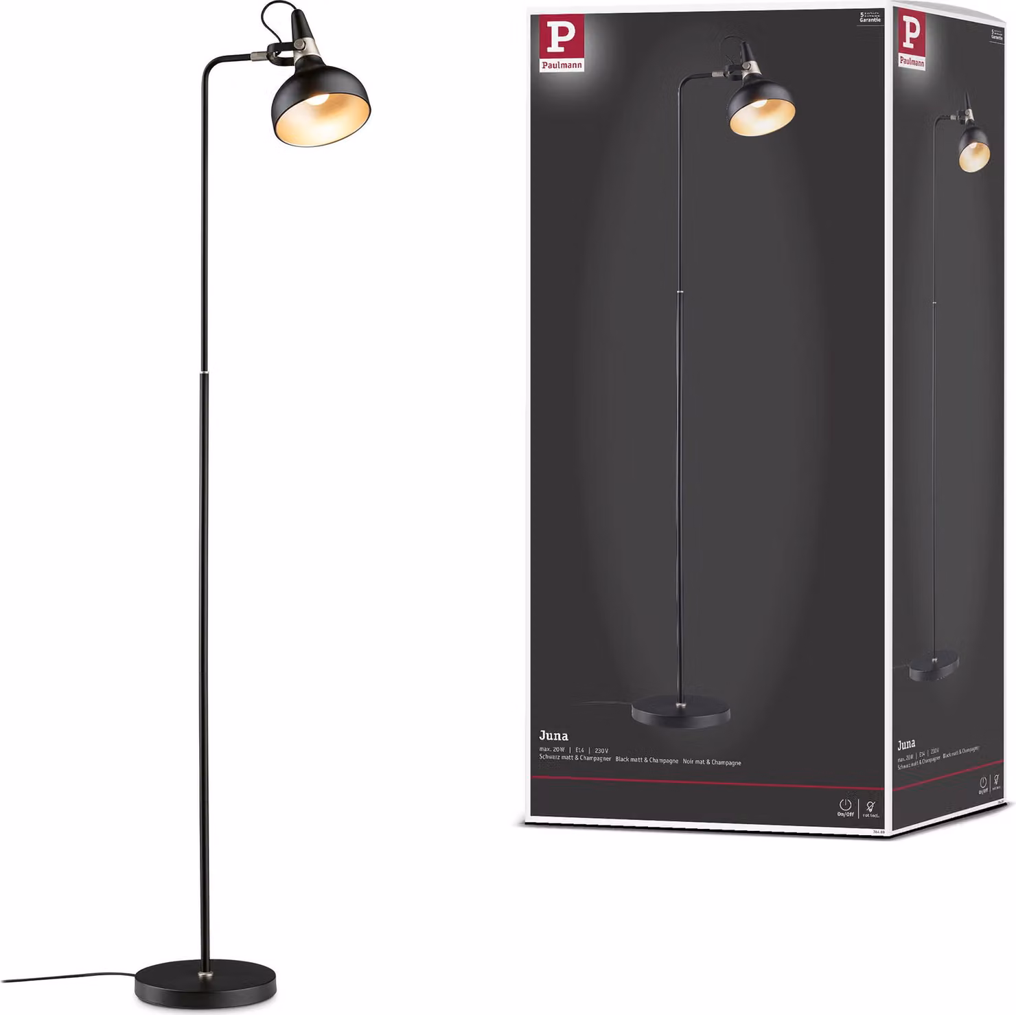 Paulmann Neordic lampada da terra Juna