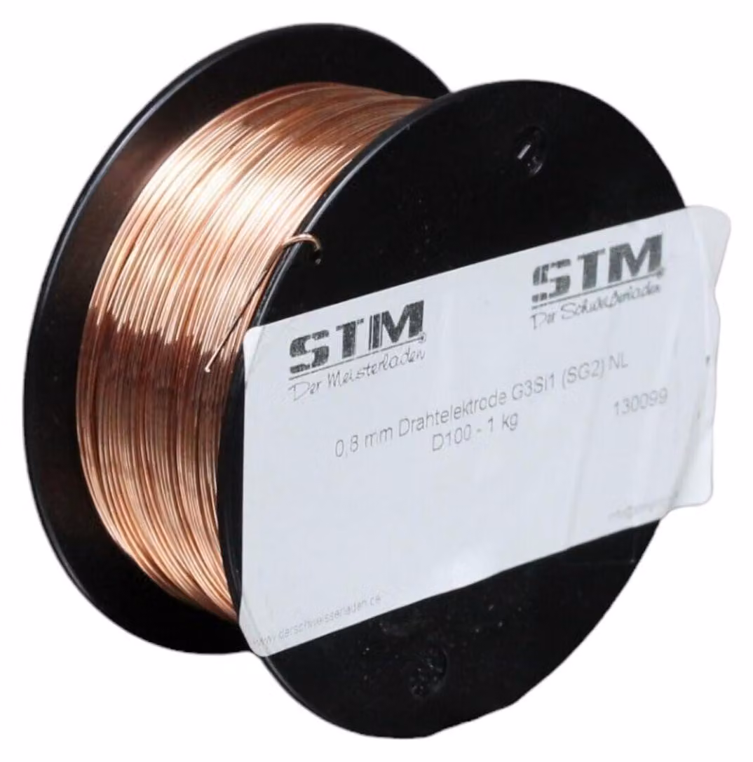Filo di saldatura SG2 da 0,8 mm, saldatrice per gas protettivo CO2 MIG/MAG, capacità da 0,5 a 5 kg