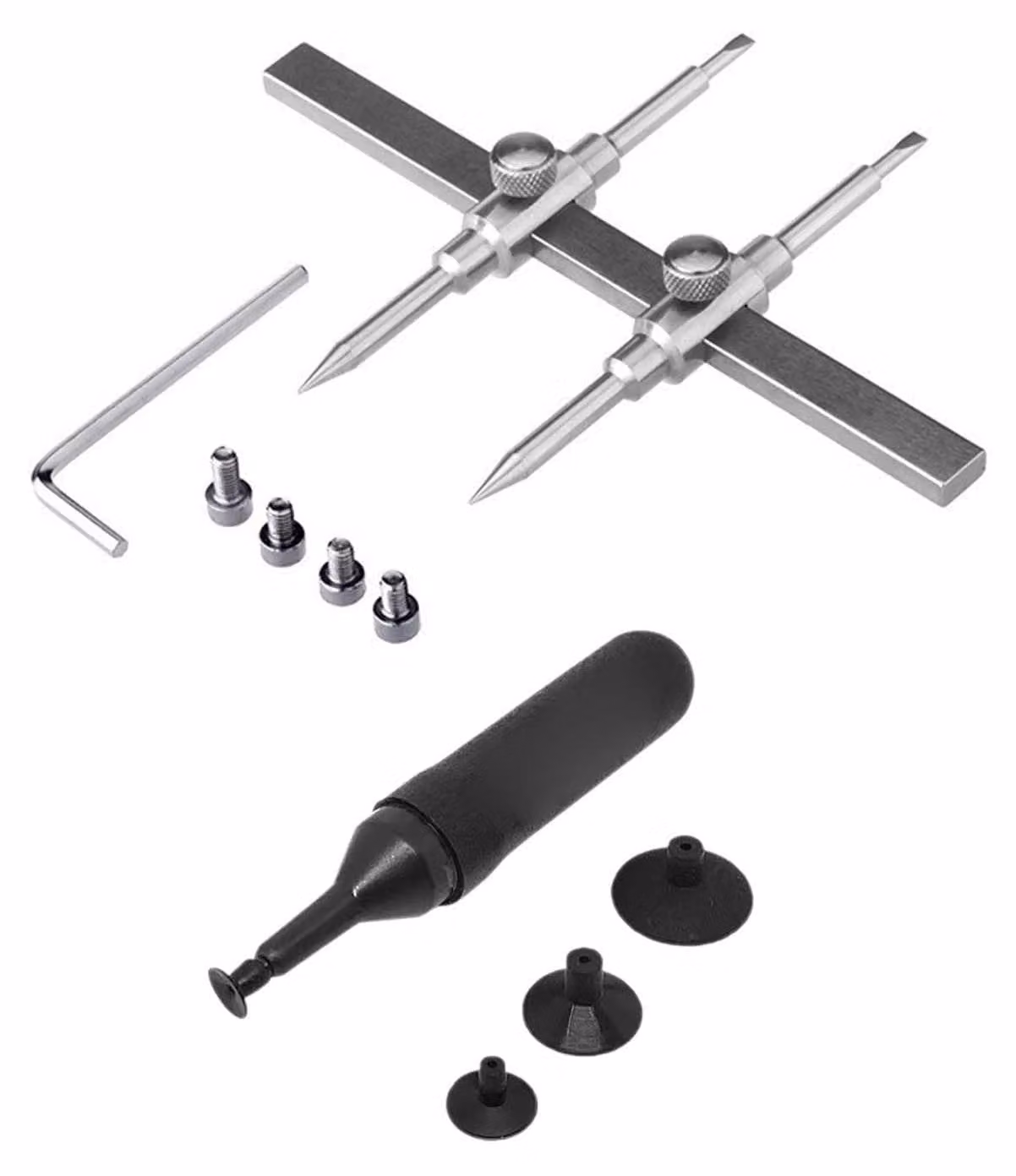 Solidchoice - Kit professionale per la riparazione di fotocamere, completo di ventose e chiavi