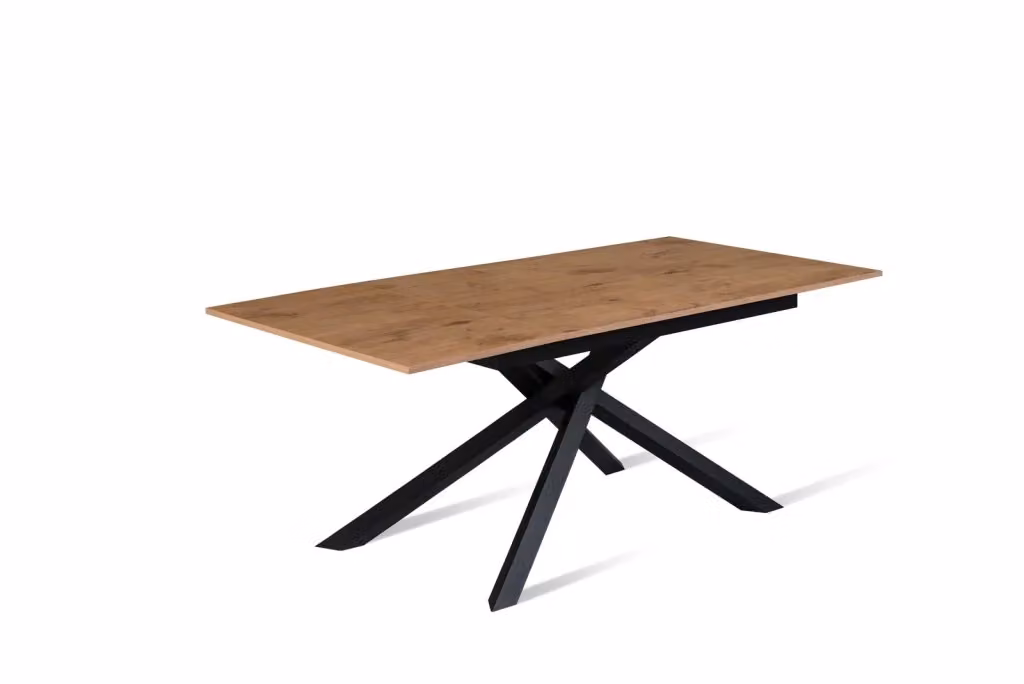 Tavolo Allungabile Moderno GIORDANOSHOP in Melaminico Grigio L/P/H: 140/190 x 90 x 76 cm – 2