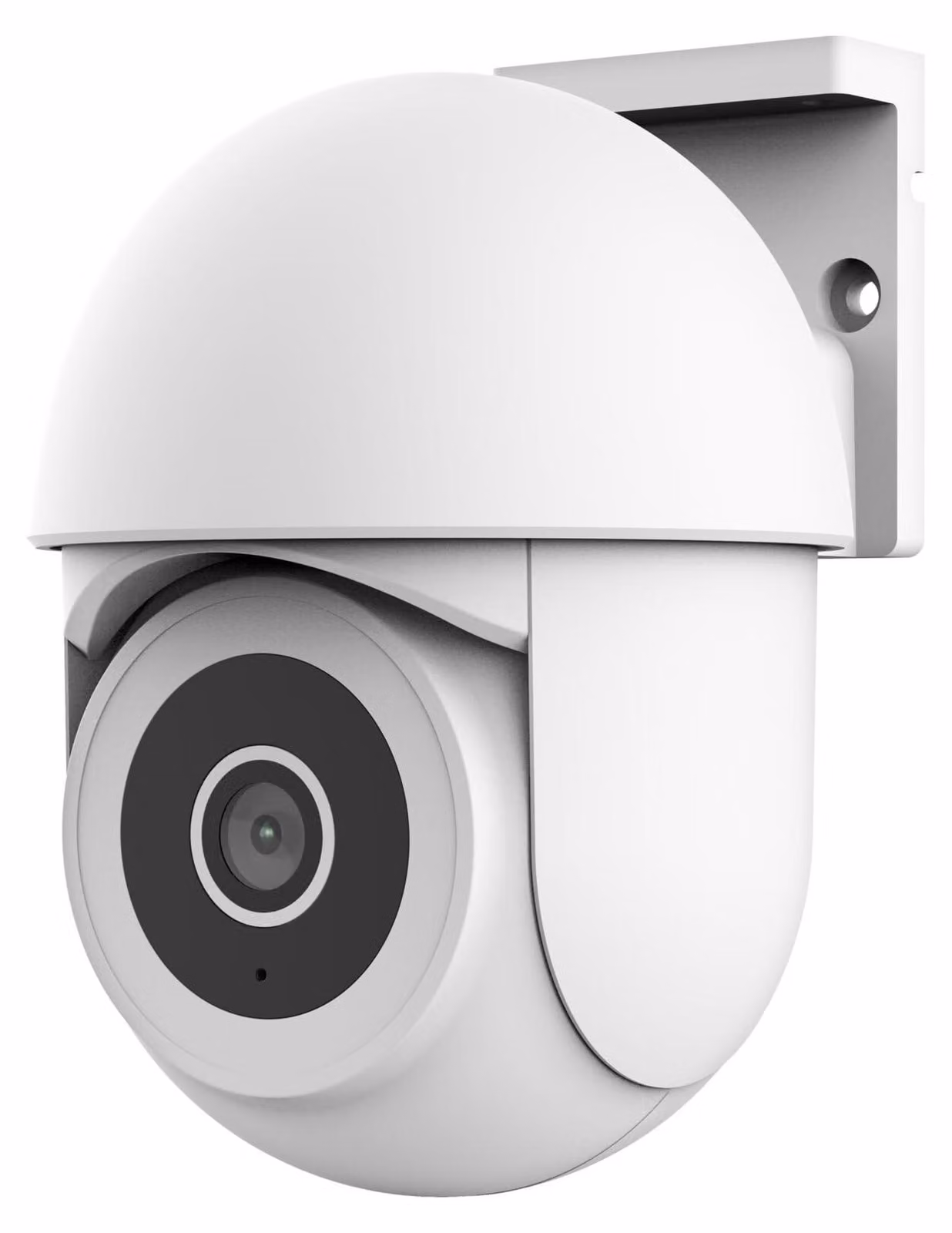 Telecamera di sorveglianza esterna SMARTCAM-3900, con angolo di visione a 360°, connessione Wi-Fi, colore bianco