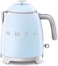 Bollitore elettrico Smeg KLF05PBEU da 0,8 l, 1400W, Azzurro
